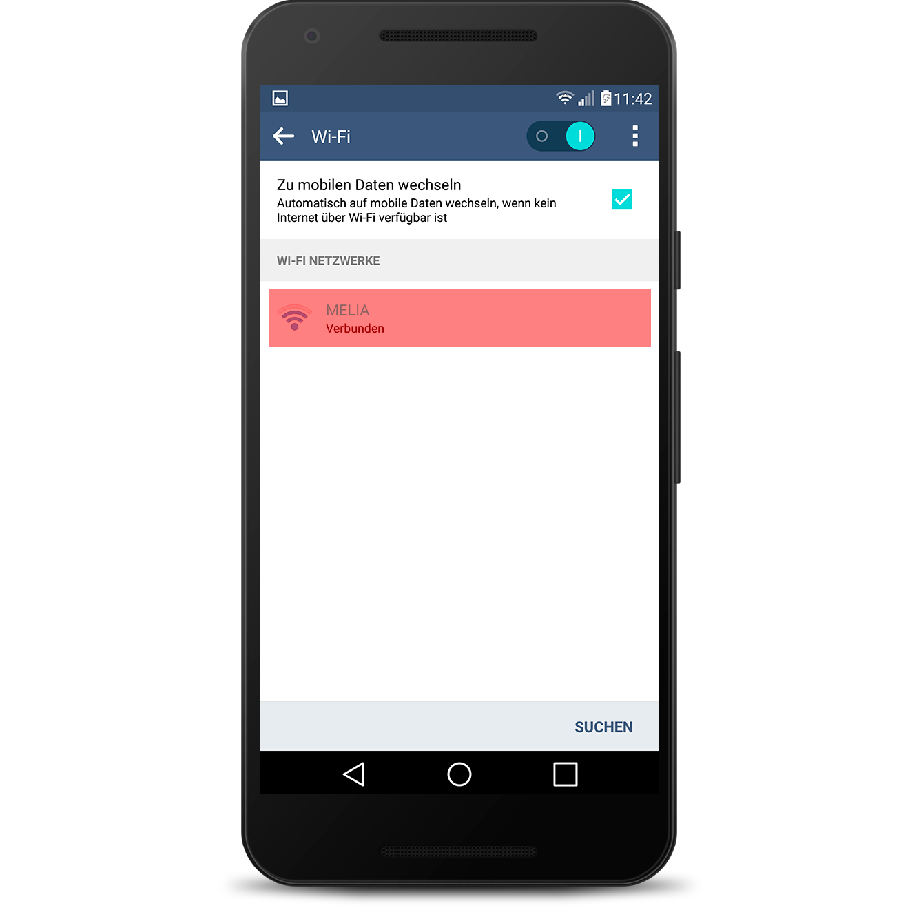 Option 2 - Netzwerk löschen, um die Parameter neu zu definieren