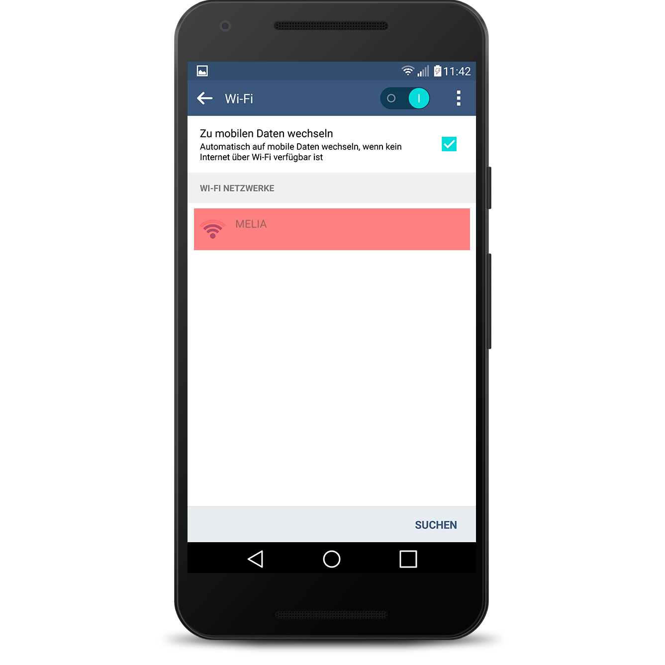 Option 3 - Andere Netzwerke suchen