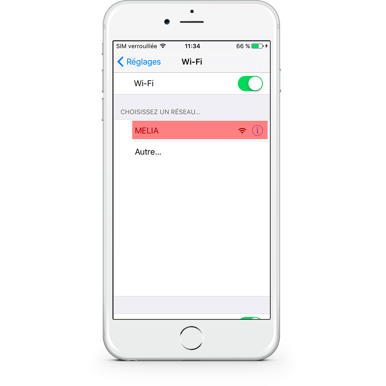 Option 3 - Nous recommençons à chercher des réseaux